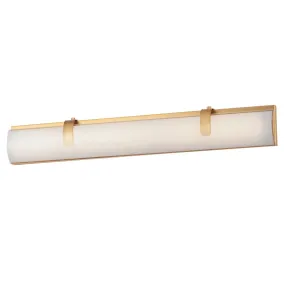Clutch 30 in. 2 Lights LED Bath Bar Gold Finish