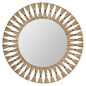 Cooper Classics - Charleigh 34" Woven Wall Mirror - 42124