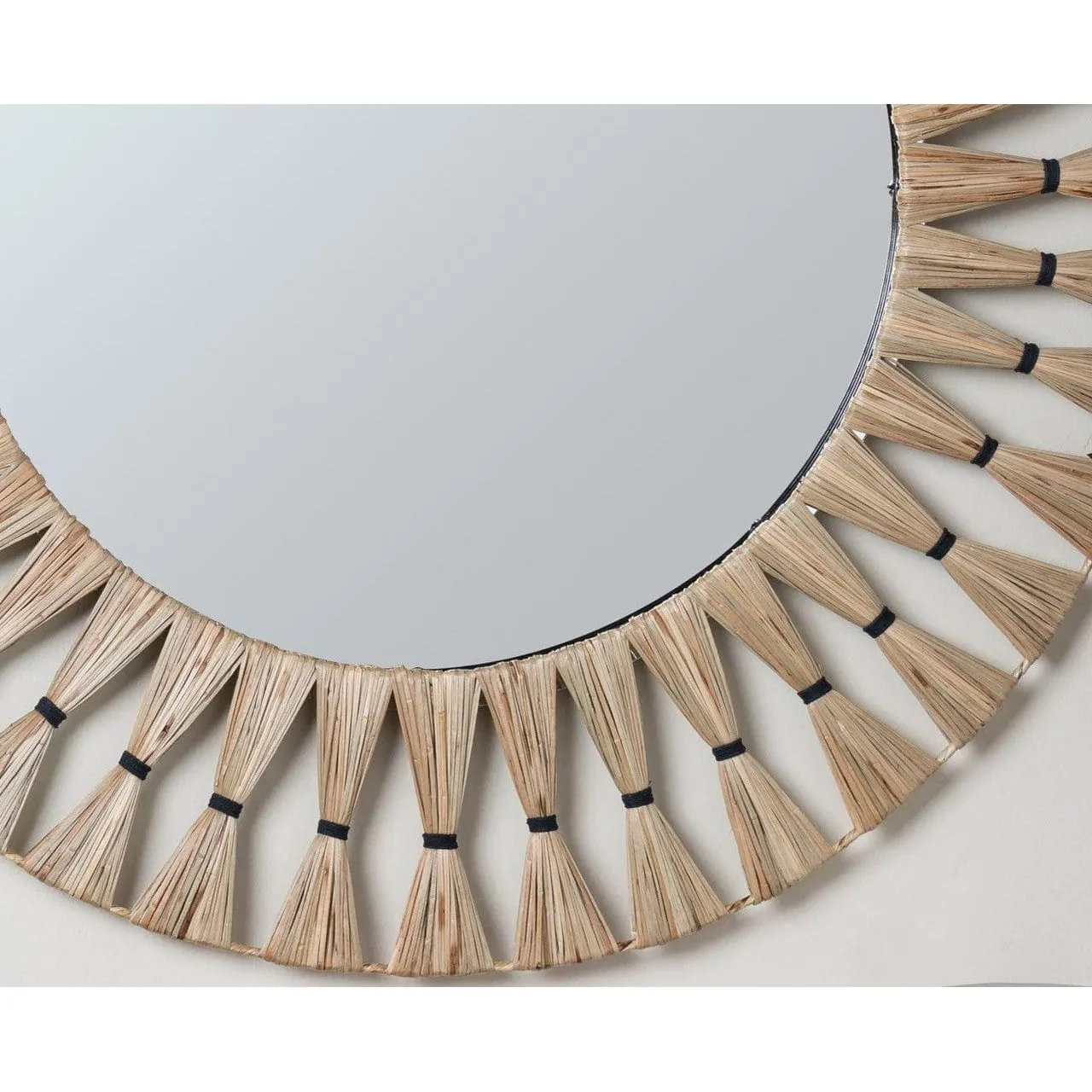 Cooper Classics - Charleigh 34" Woven Wall Mirror - 42124