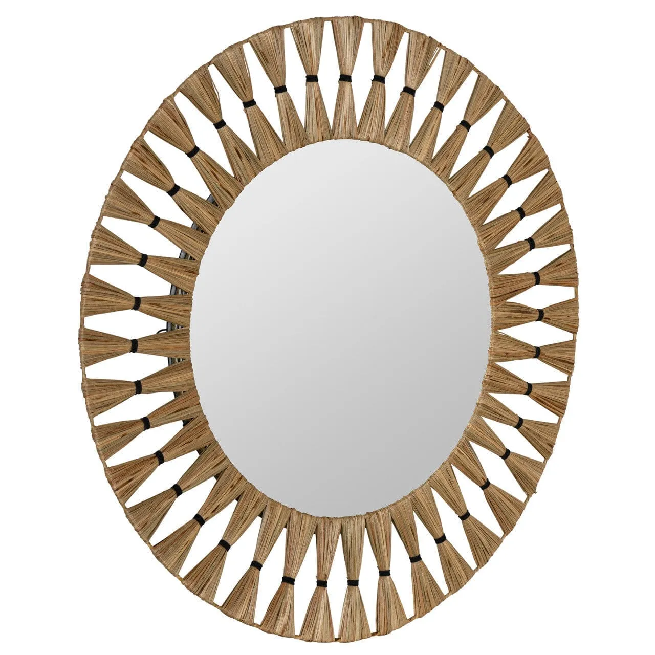 Cooper Classics - Charleigh 34" Woven Wall Mirror - 42124