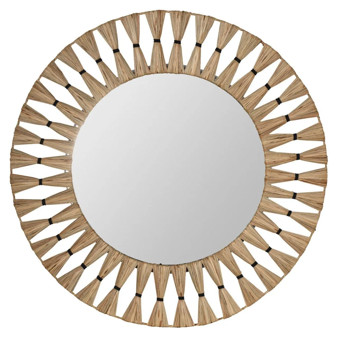 Cooper Classics - Charleigh 34" Woven Wall Mirror - 42124