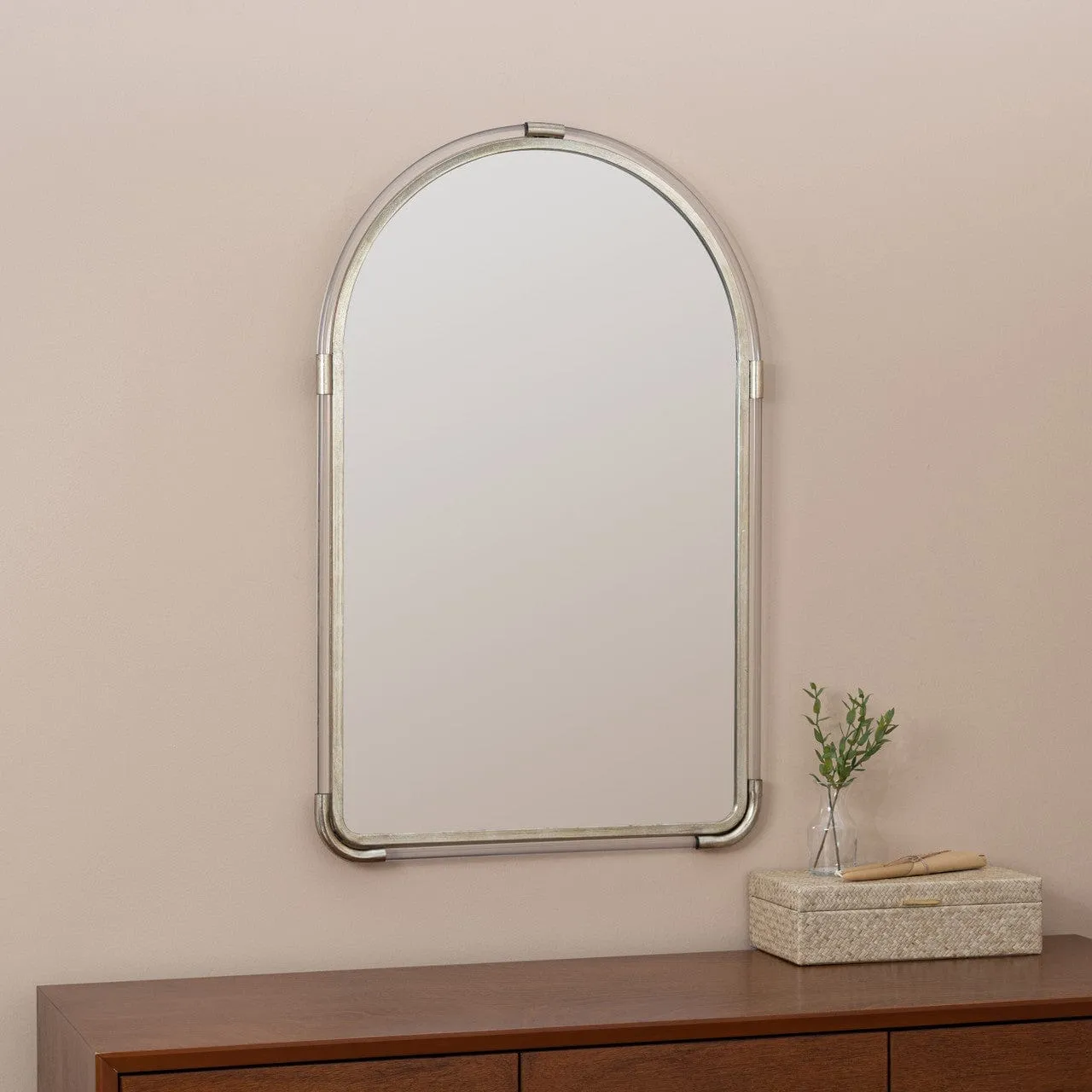 Cooper Classics - Leila Arched Acrylic Wall Mirror - 41962