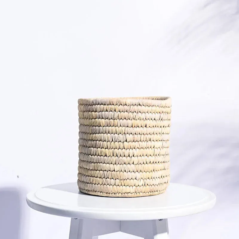 Date Palm Leaf Multicolor Planter | Plant Not Included