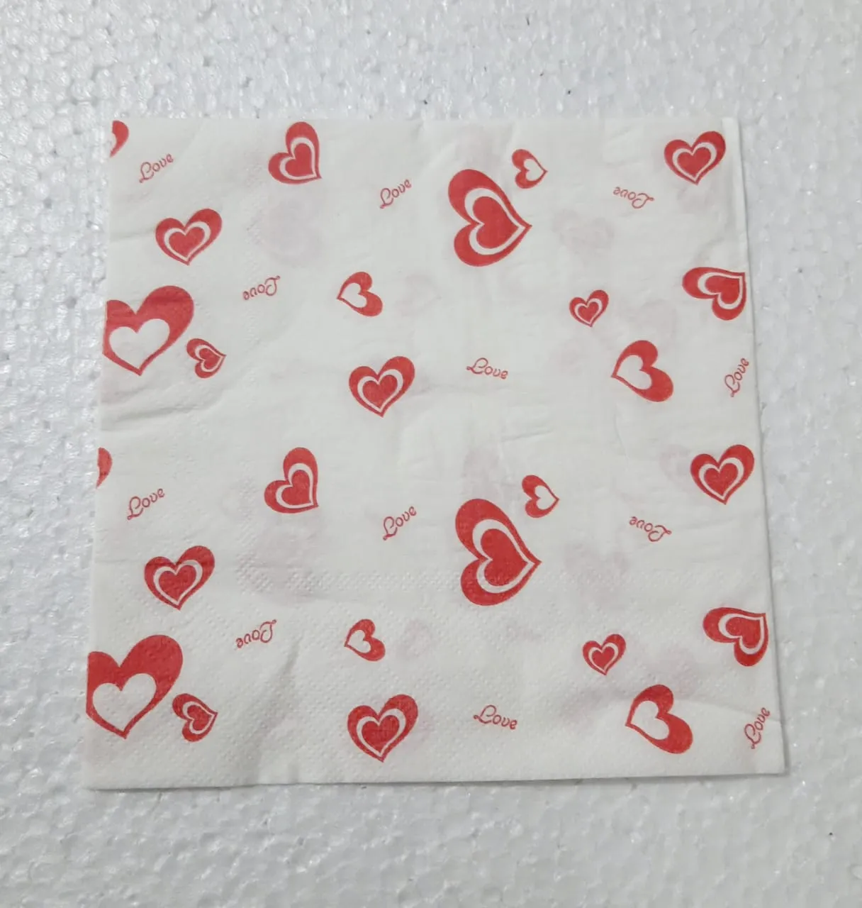 Decoupage Paper Napkin Tissue/ Decoupage Tissue for Art & Craft work RANDOM DESIGN