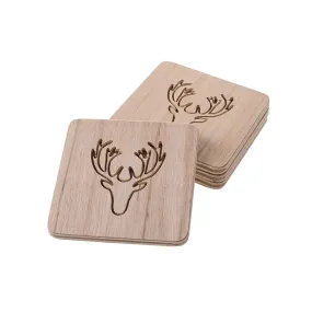 Deer Coaster - Set of Four