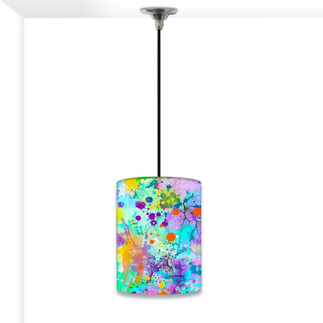 Designer Bedroom Pendant Lamp - Watercolor