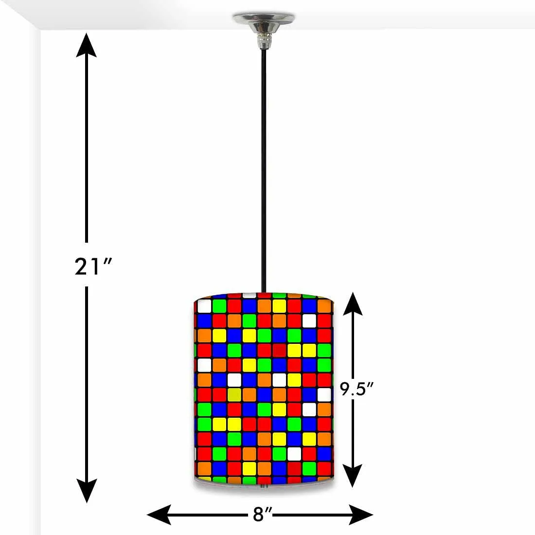Designer Cool Ceiling Pendant Lamp - Colored Box