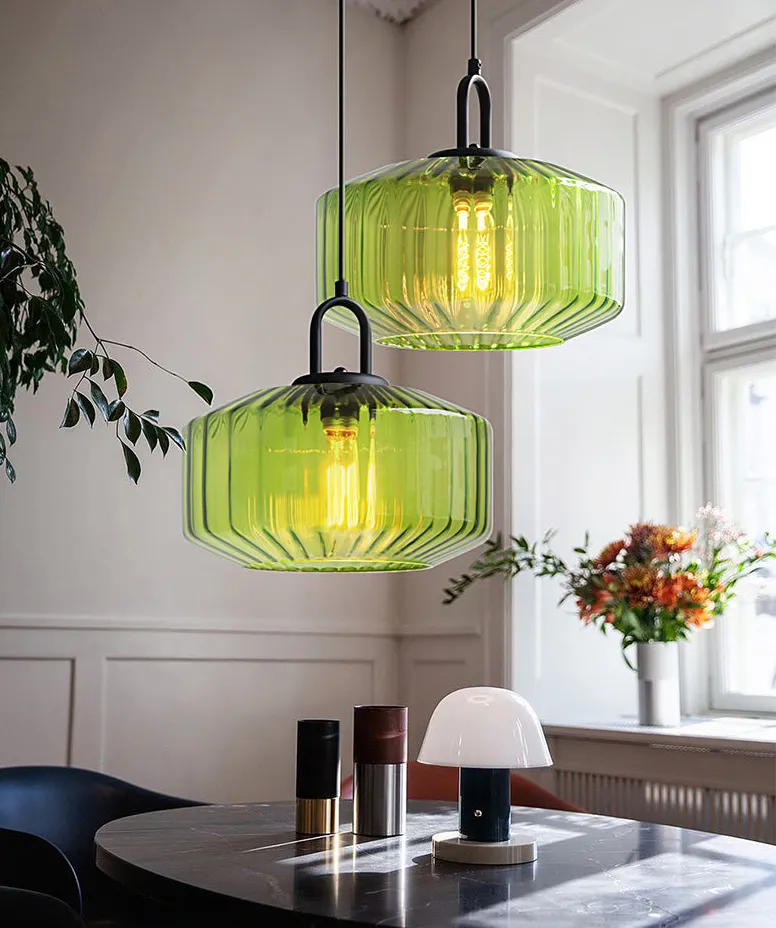 Dragon Fly Glass LED Pendant Light