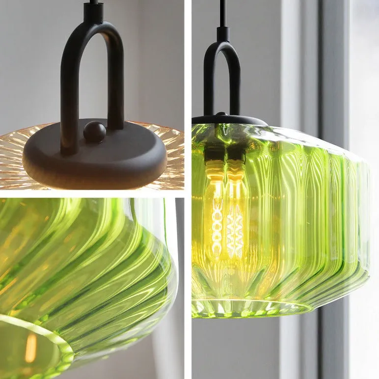 Dragon Fly Glass LED Pendant Light