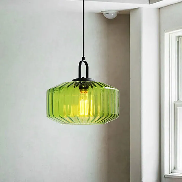 Dragon Fly Glass LED Pendant Light
