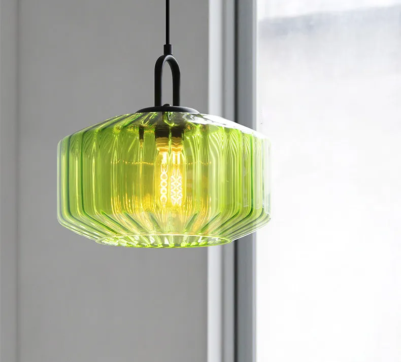 Dragon Fly Glass LED Pendant Light