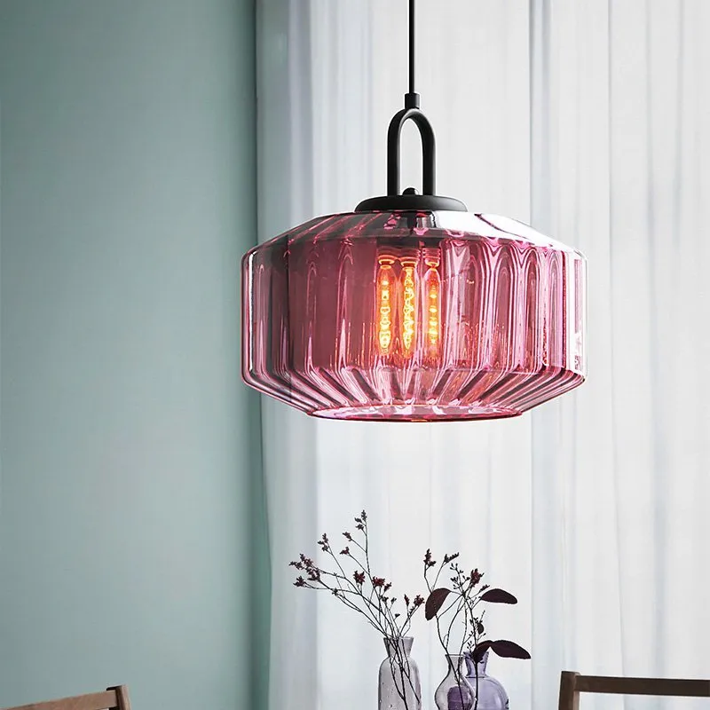 Dragon Fly Glass LED Pendant Light
