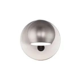 Duplex 5 in. LED Armed Sconce Brushed Nickel finish