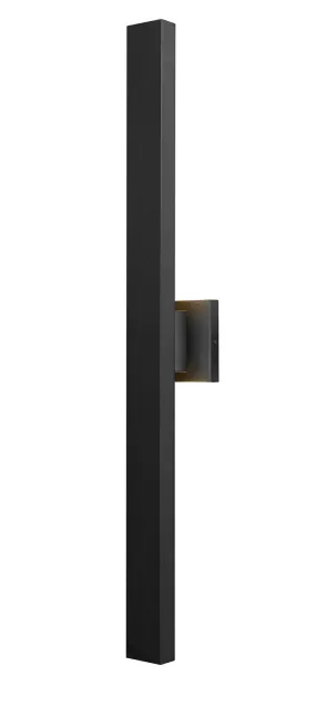 Edge LED Outdoor Wall Sconce in Black