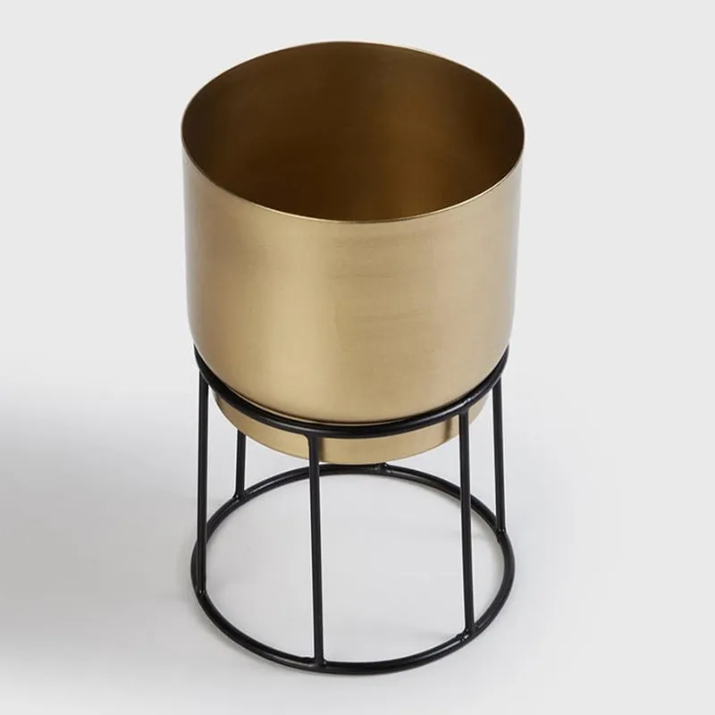 Elsa Gols Planter With Stand