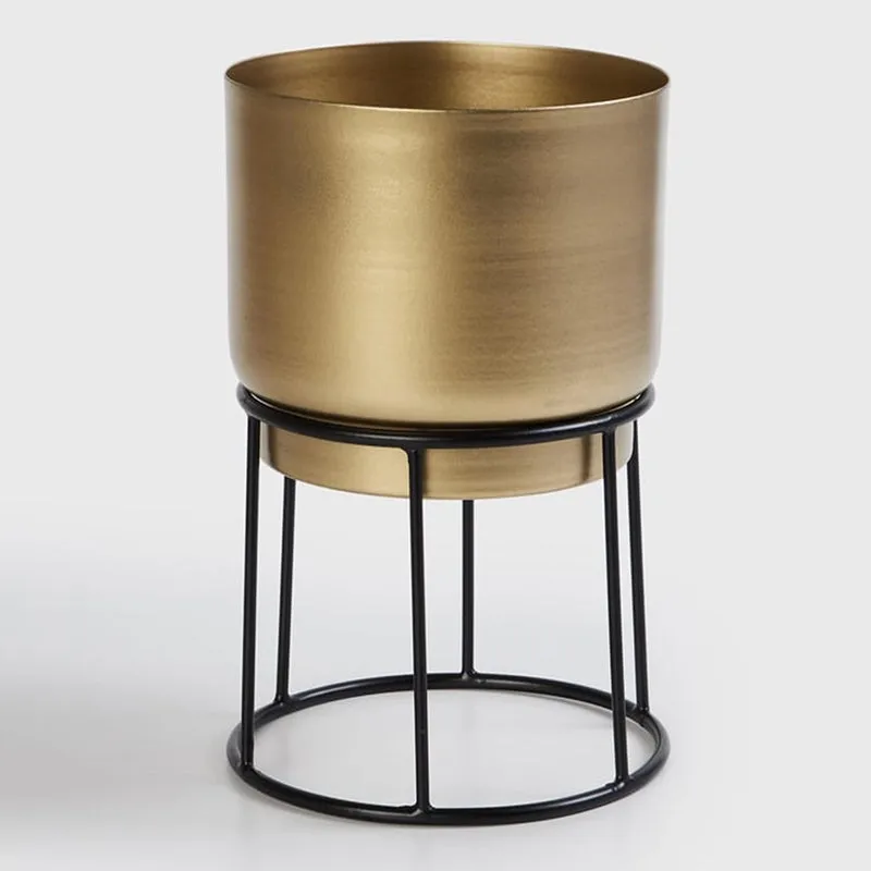 Elsa Gols Planter With Stand