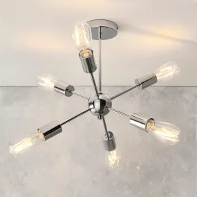 Endon Rubens 6lt Semi flush