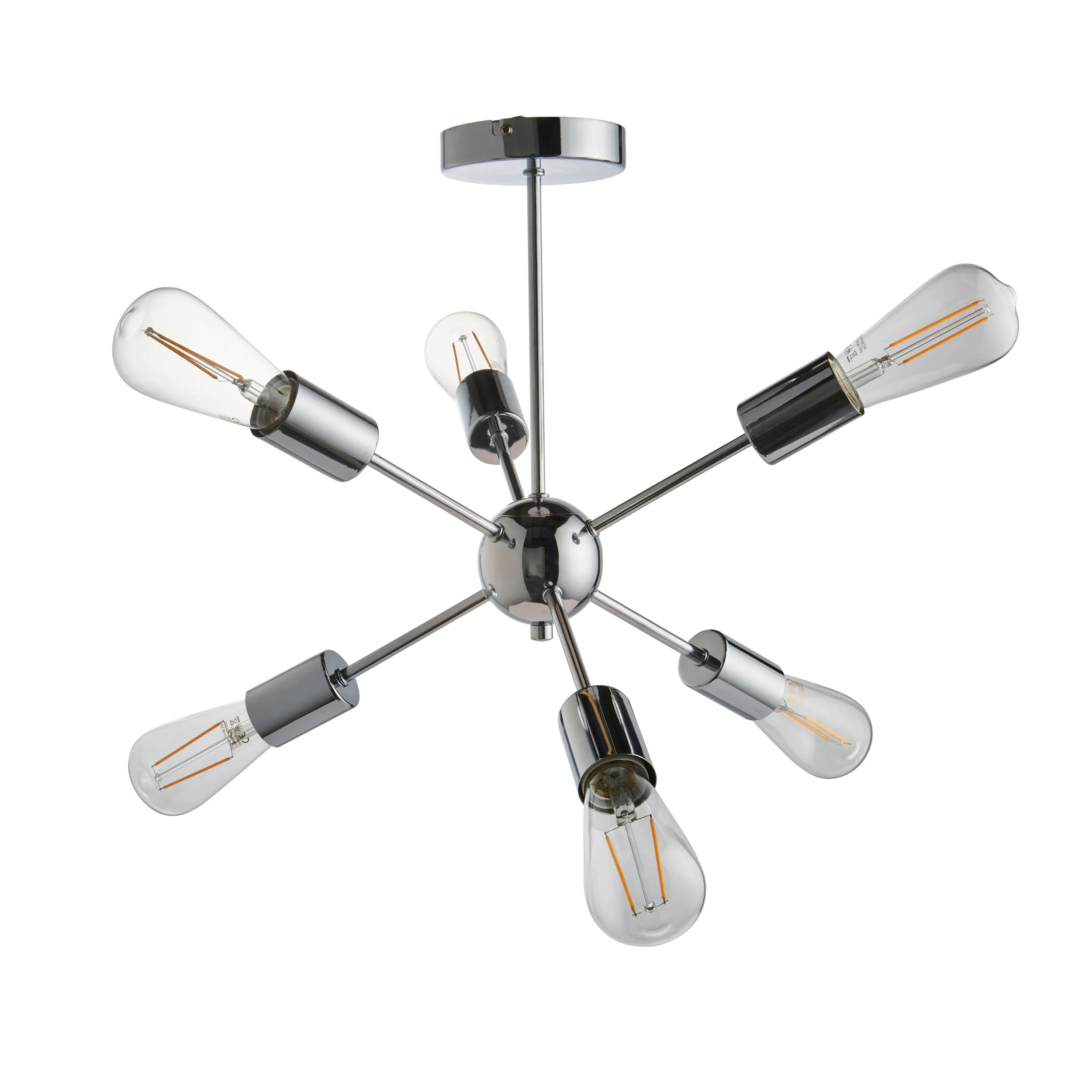 Endon Rubens 6lt Semi flush