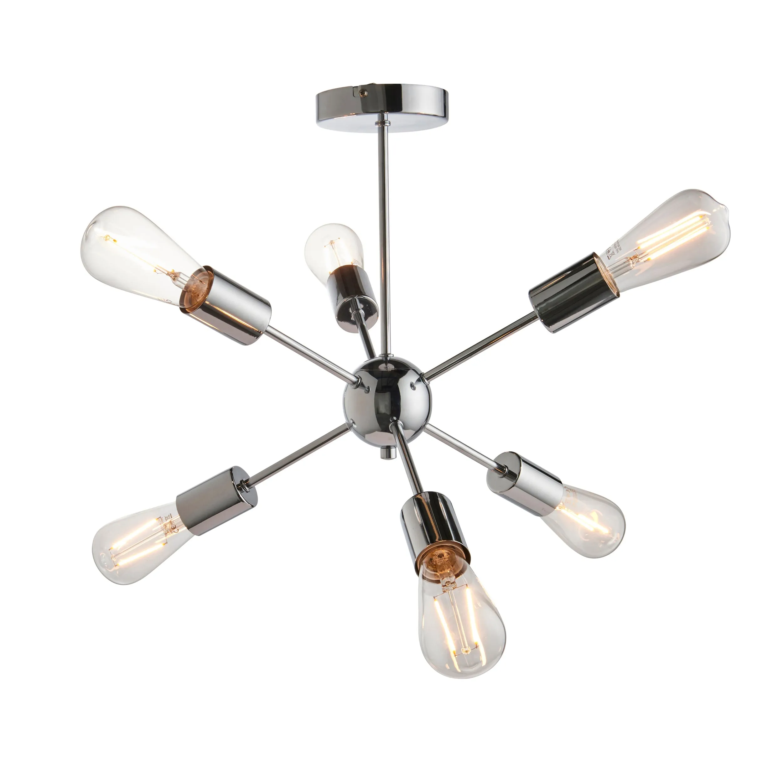 Endon Rubens 6lt Semi flush