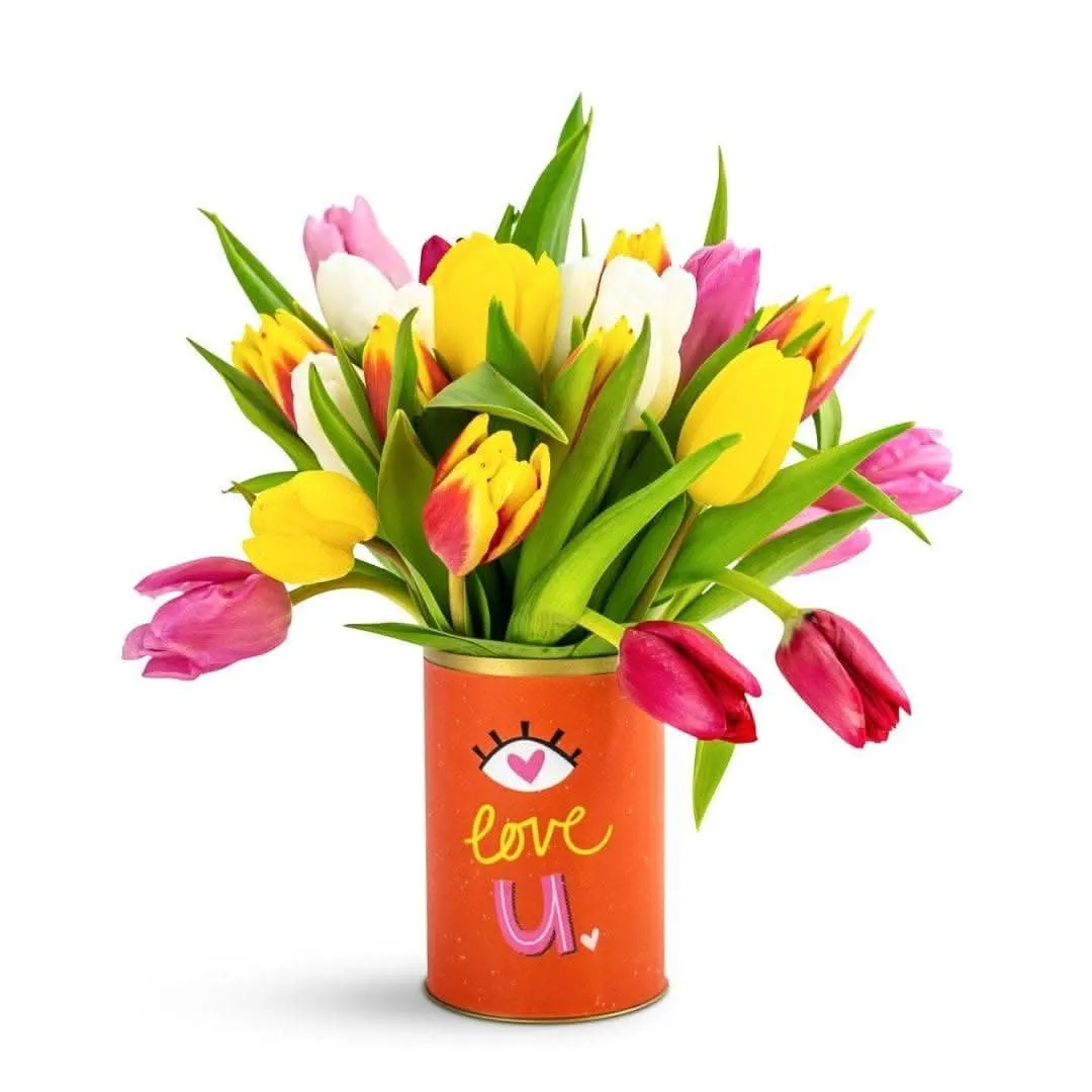 Eye Love U Tulips