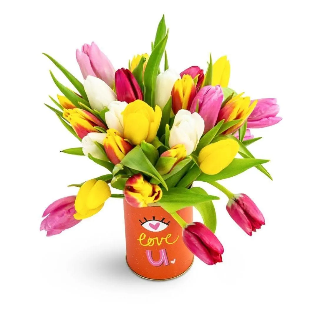 Eye Love U Tulips