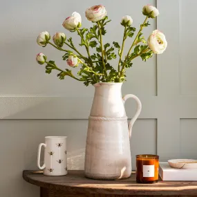 Faux Green Ranunculus
