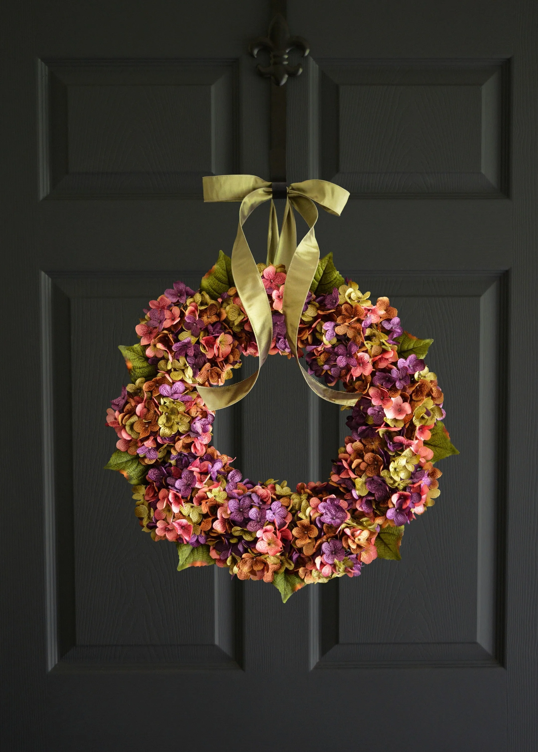 Felicity Front Door Hydrangea Wreath