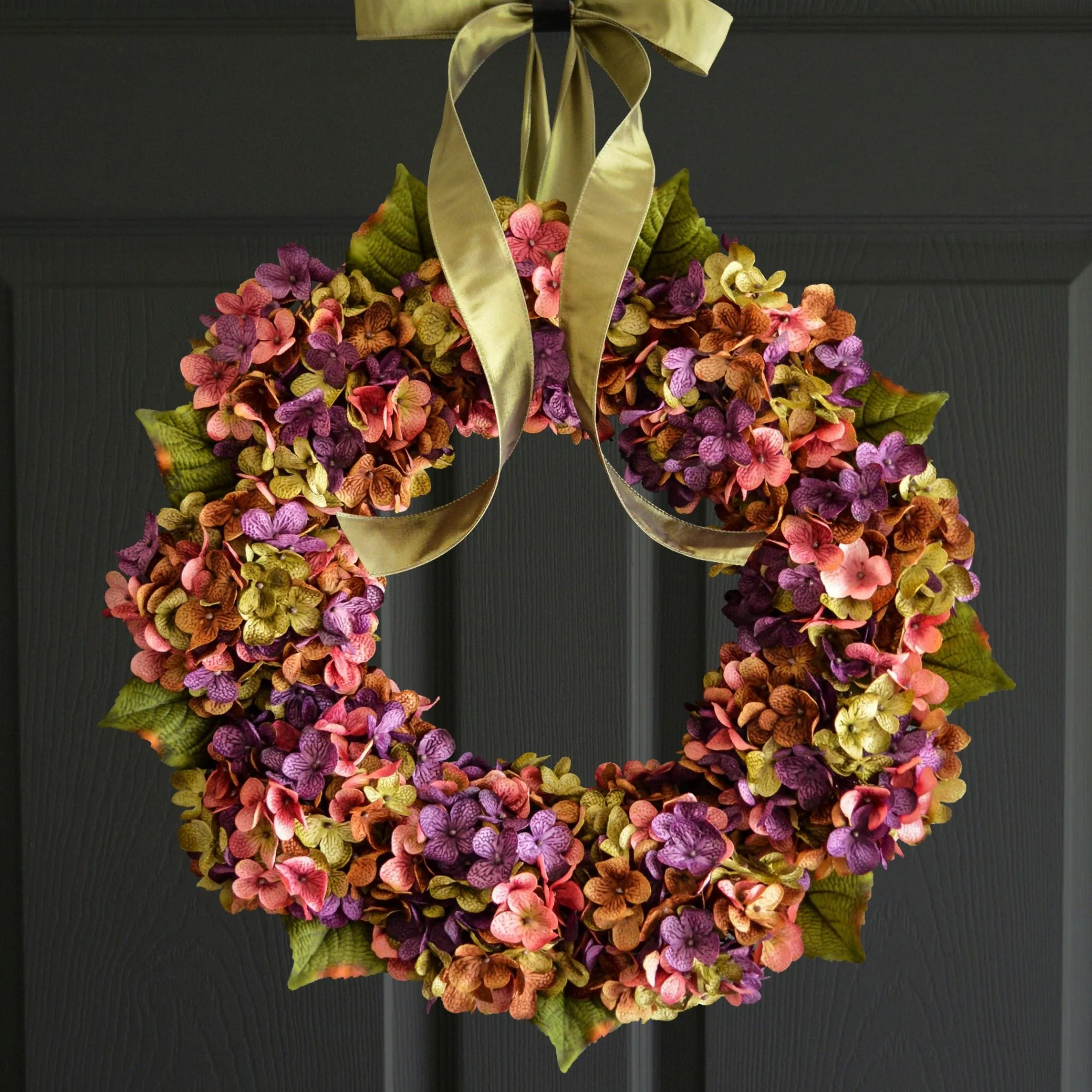 Felicity Front Door Hydrangea Wreath