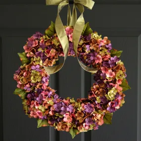 Felicity Front Door Hydrangea Wreath
