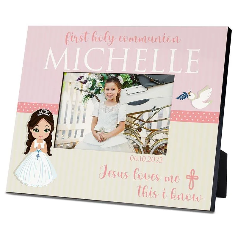 First Communion Frame, Custom Mdf Frame