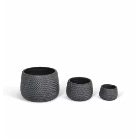 Garden Tading Bramdean Planters – Set of 3 – Grey