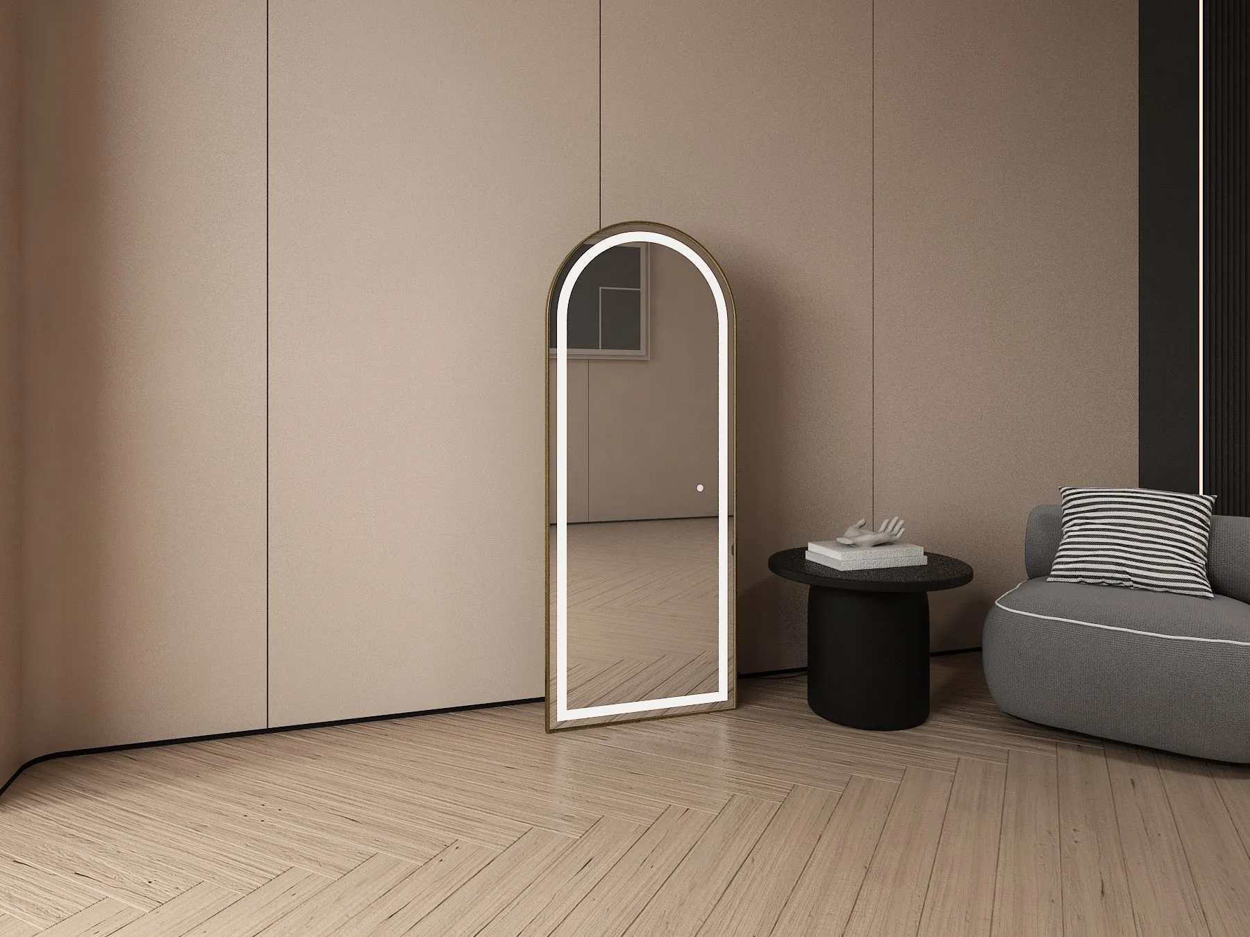 GD017 Arch LED Mirror
