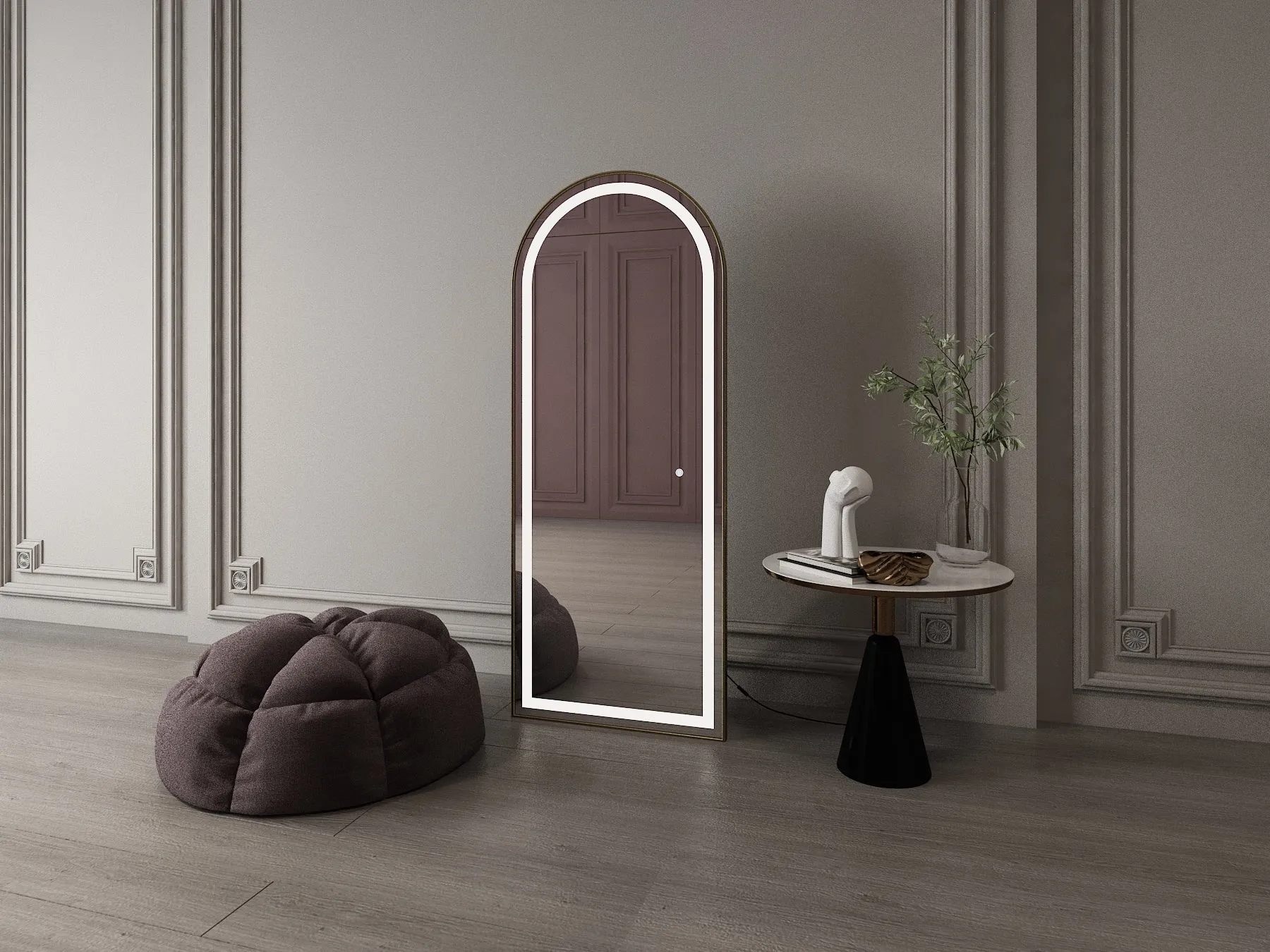 GD017 Arch LED Mirror