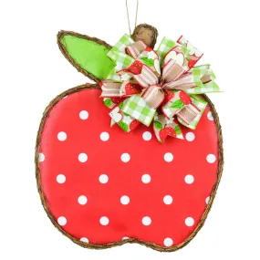 Gift Ideas for Teacher, Apple Door Hanger