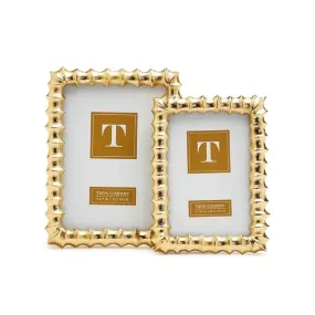 Gold Wave Photo Frame- 4x6