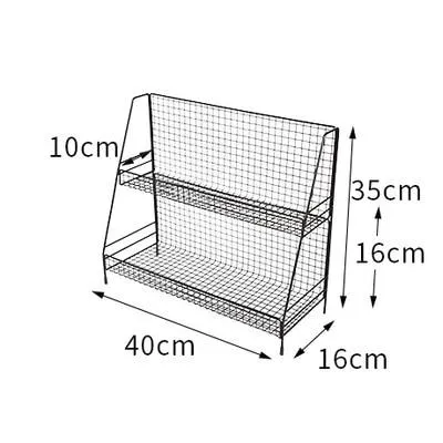 Guinevere - Modern Iron Multi-functional Storage Rack