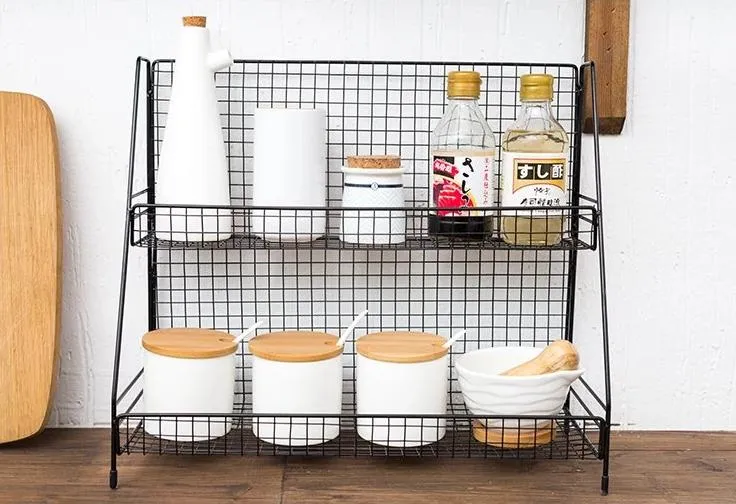 Guinevere - Modern Iron Multi-functional Storage Rack