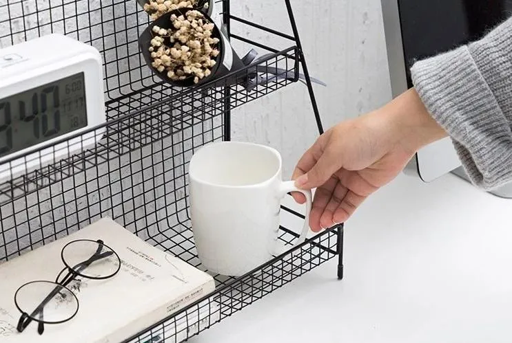 Guinevere - Modern Iron Multi-functional Storage Rack
