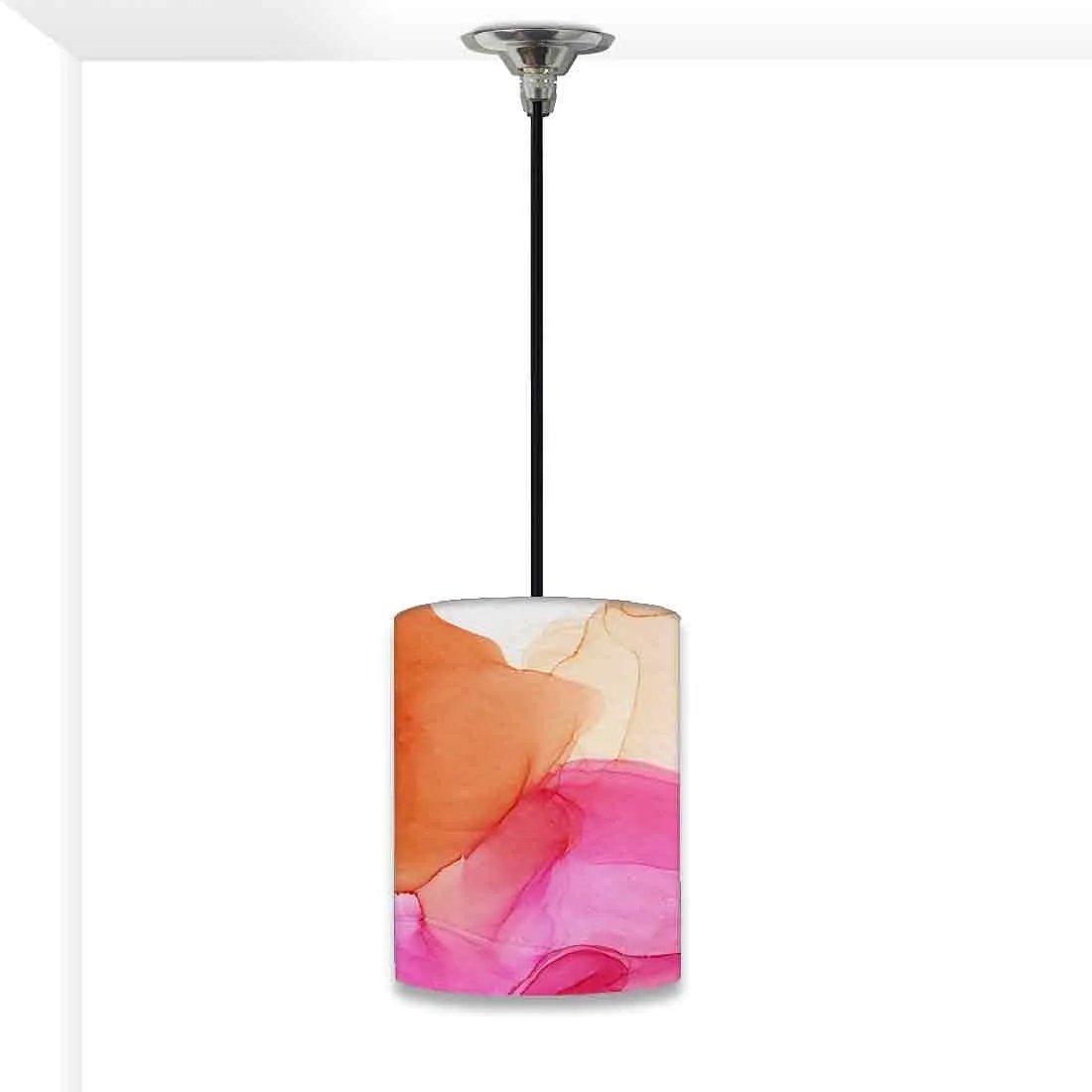 Hanging Lantern Pendant Light Lamps for Bedroom - Watercolor 0216