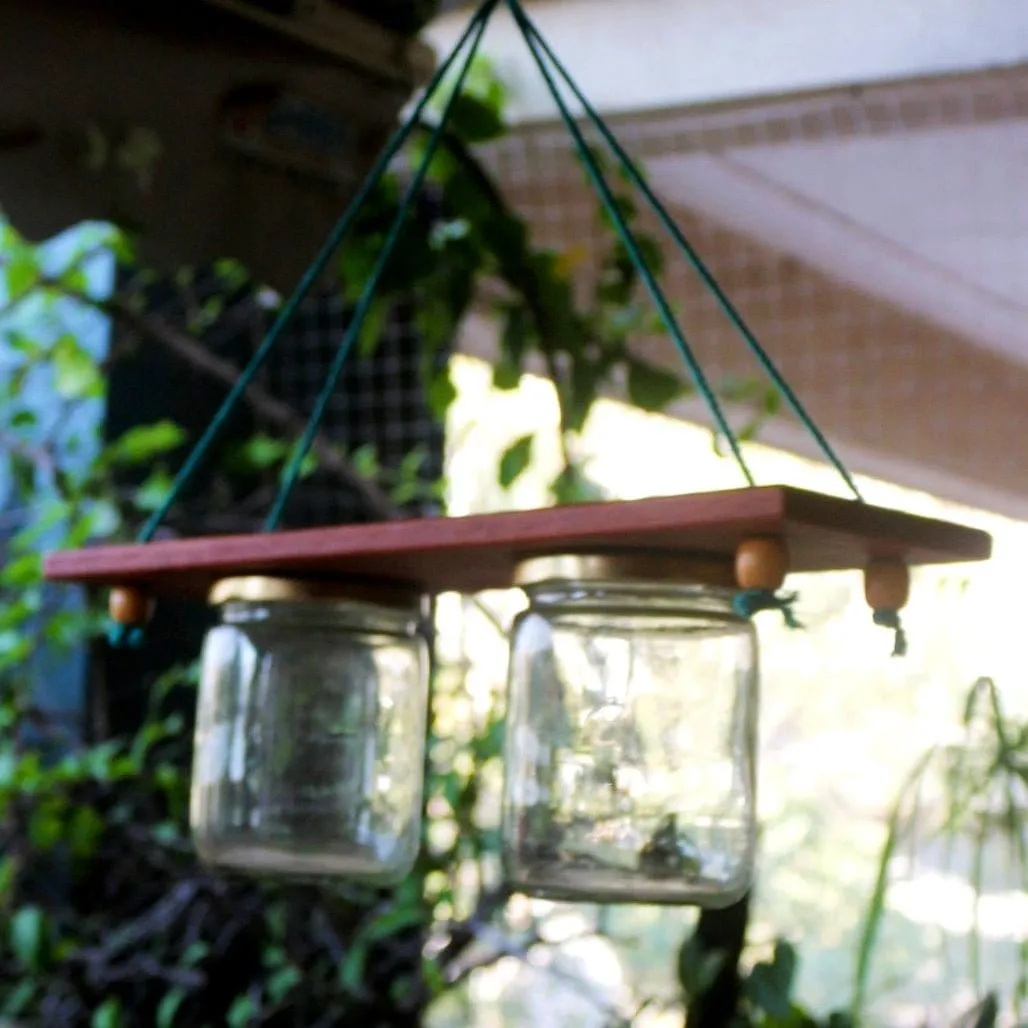 Hanging Planter - Set of 2 Jar Planter - For Indoor and Outdoor Home Decoration