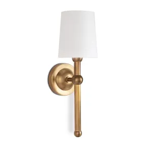 Jameson Sconce Natural Brass