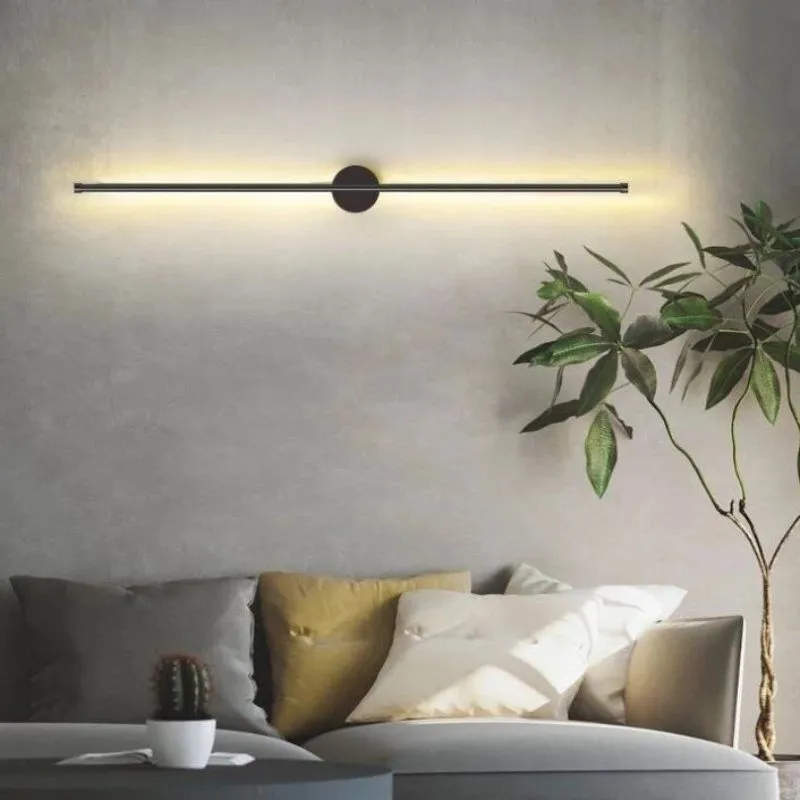 Linear LED Wall Lamp for TV Background and Corridor