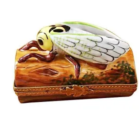 Locust on Log limoges box