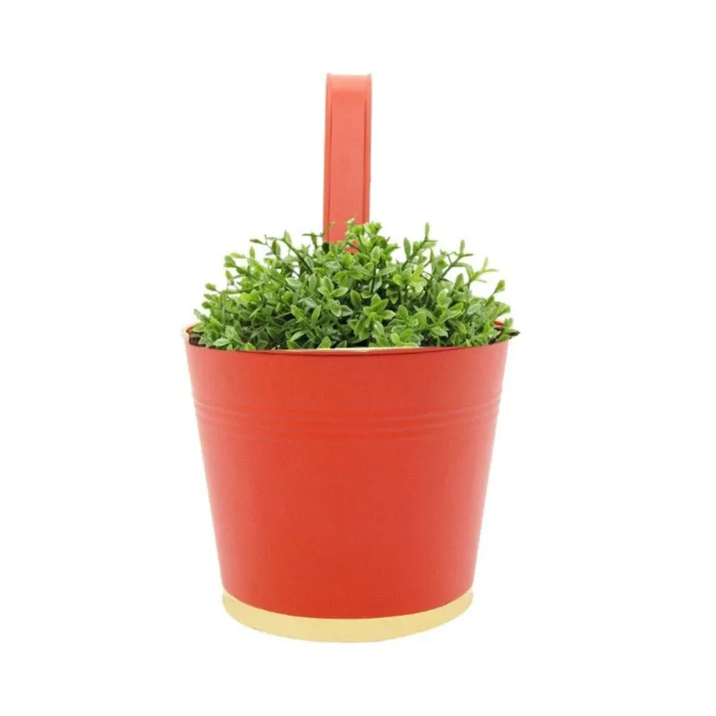 Lush Glow Planter - Red