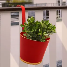 Lush Glow Planter - Red