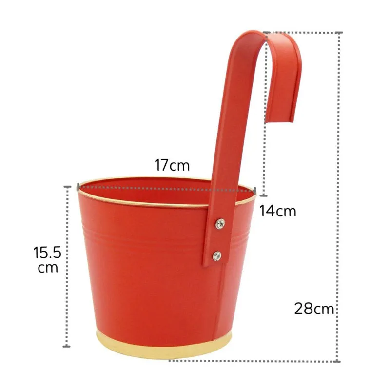 Lush Glow Planter - Red
