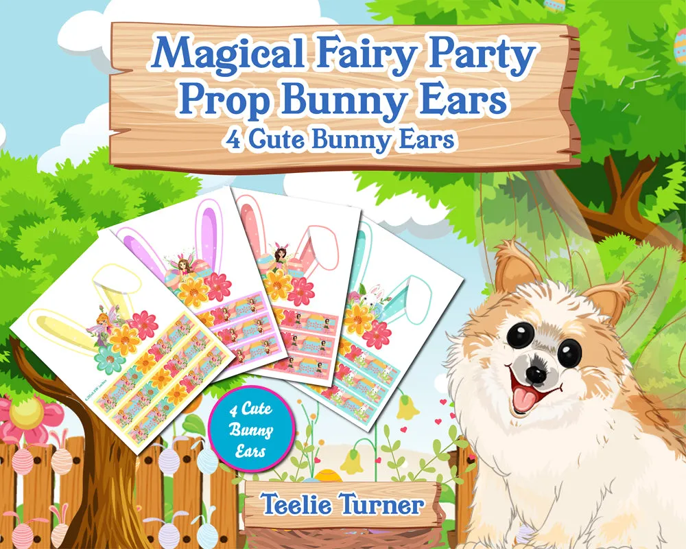 Magical Fairy Party Prop Bunny Ears