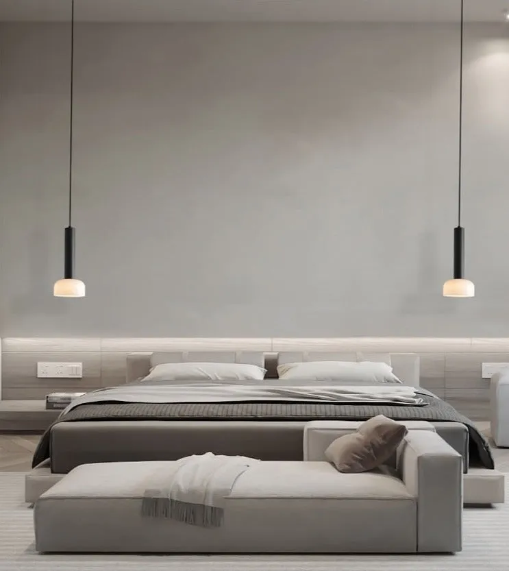 Milan Lacquered Modern Minimalist Pendant Light