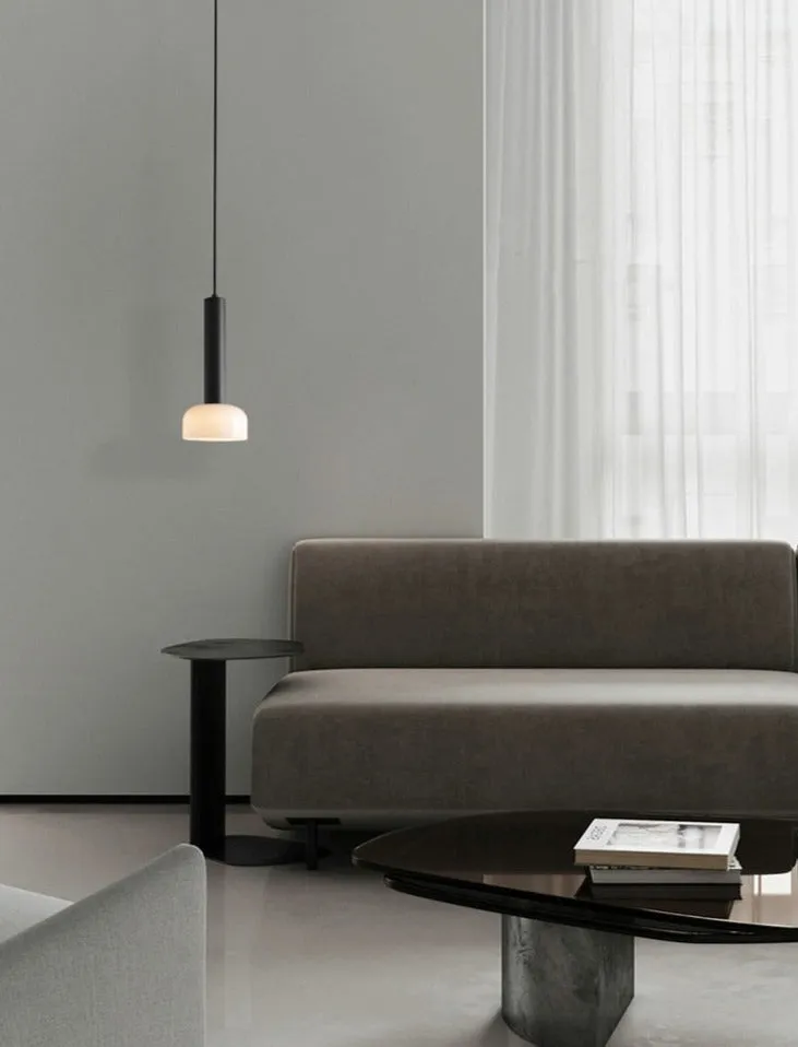 Milan Lacquered Modern Minimalist Pendant Light