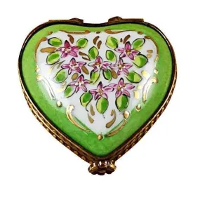 Mini Heart Roses on Green Base